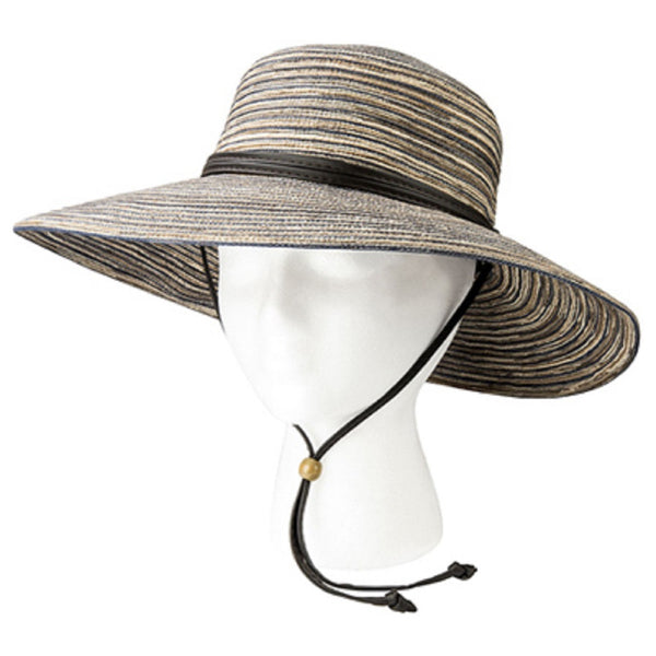 Sloggers 4405BN Women's Braided Wide Brim Hat, Earth Brown