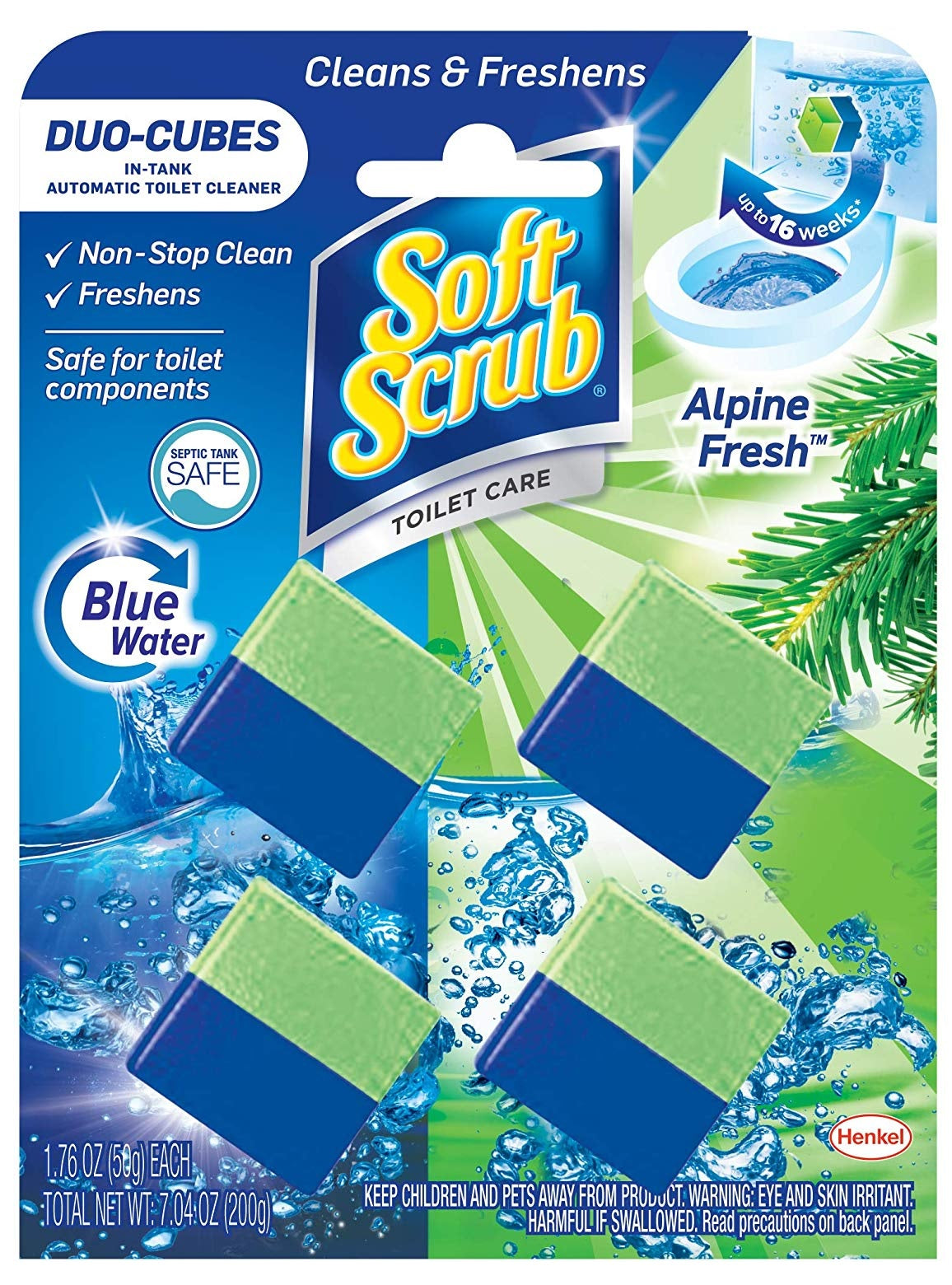 Soft Scrub 2416977 Alpine Fresh Scent Toilet Cleaner