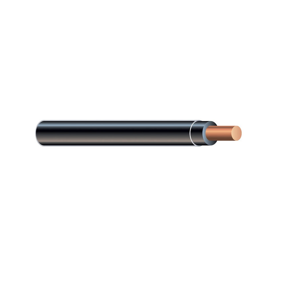 Southwire 10BK-SOLX500 Solid Building Wire, 10 AWG, 500 Feet