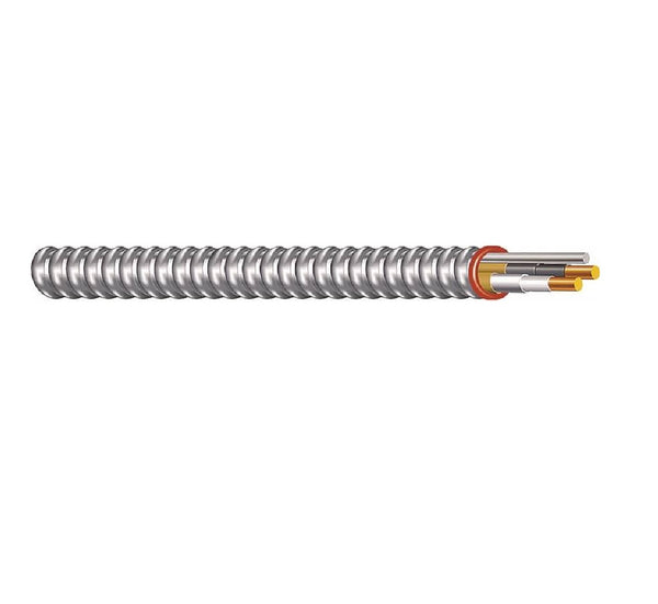 Southwire 55278301 Cable Ac 14-2 Alflex Thhn Bond Wire With Steel Armor, 250 Feet