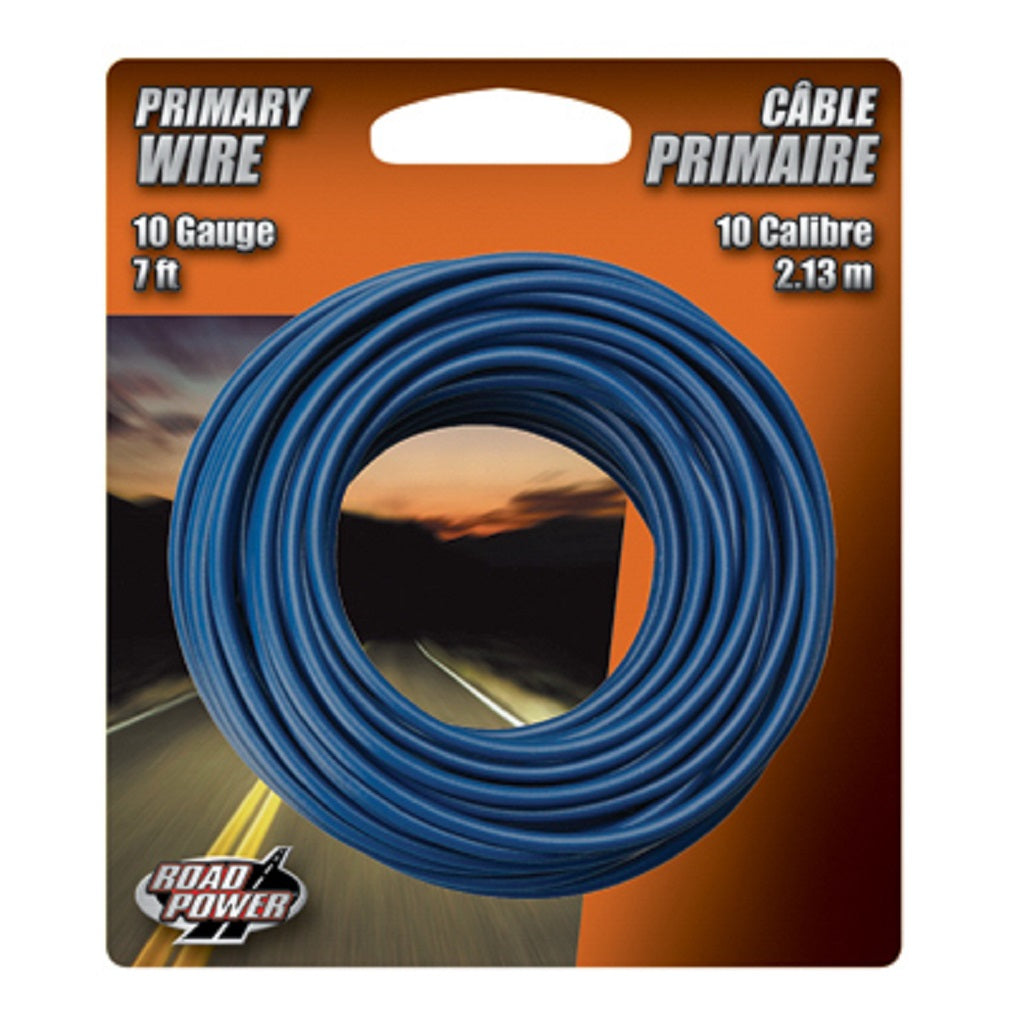 Southwire 55879933 Primary Wire 10 Gauge, Blue, 7 Feet