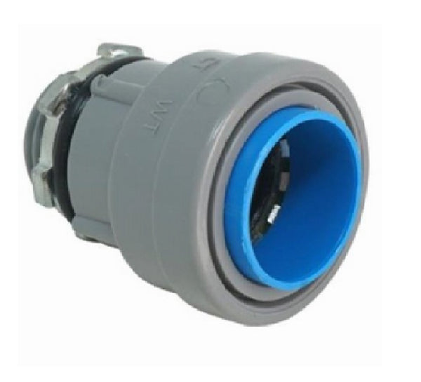 Southwire 67600003 SimPush Box Connector For NM, PVC, 3/4 Inch