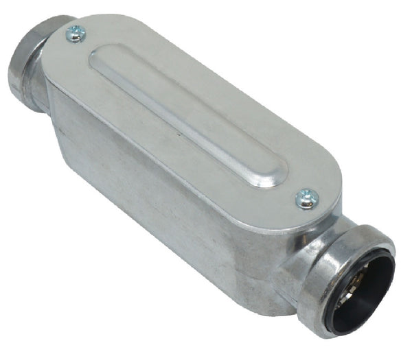 Southwire 65076101 SimPush EMT Conduit Body, Aluminum, 3/4 Inch