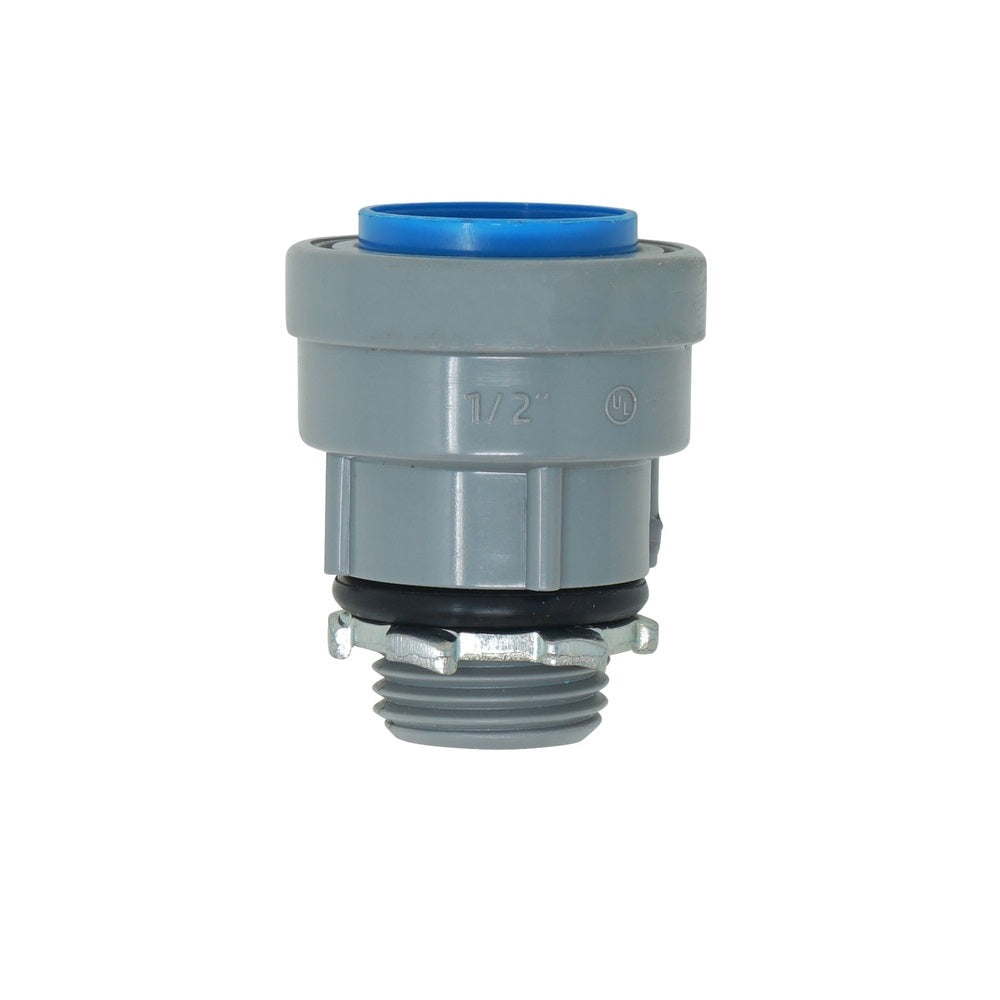 Southwire 65083701 SimPush Male Adapter For PVC, PVC, 1/2"