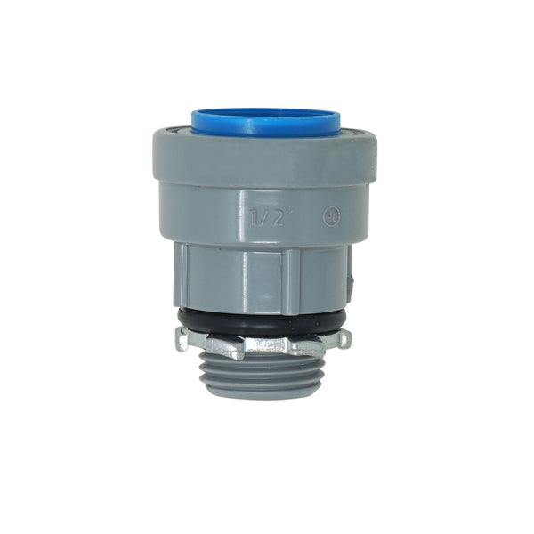 Southwire 65083701 SimPush Male Adapter For PVC, PVC, 1/2"