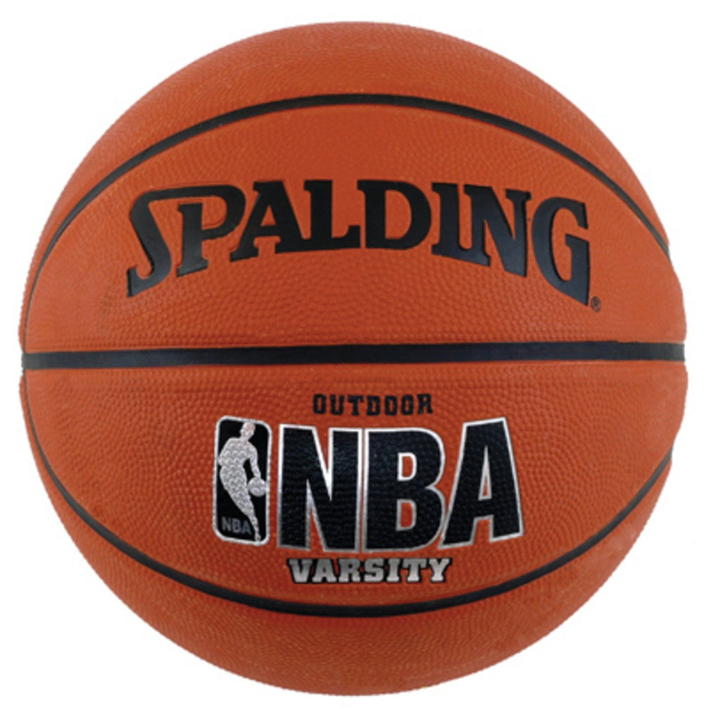 Spalding 84428 Full Size Varsity Rubber Basketball