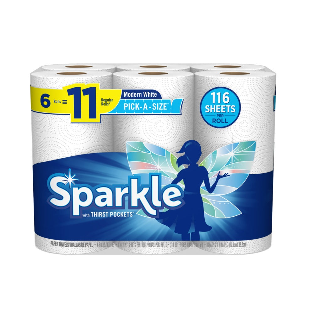 Sparkle 22130 Paper Towels, White