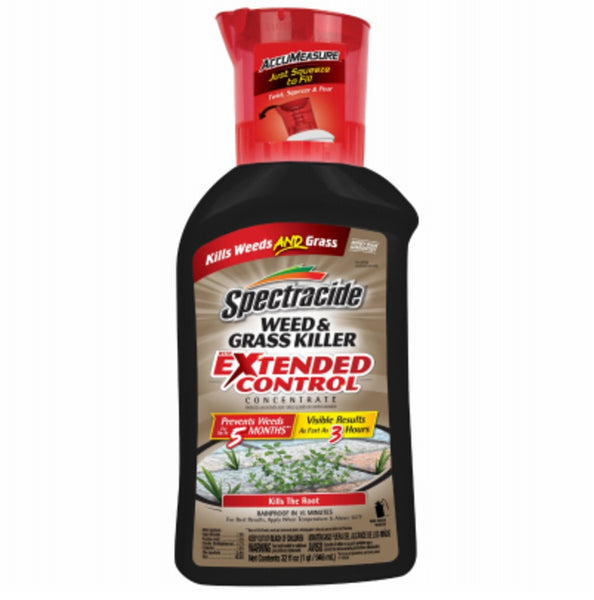 Spectracide HG-96805 Extended Control Weed & Grass Killer Concentrate, 32 OZ