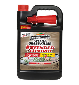 Spectracide HG-96218 Extended Control Weed & Grass Killer, 1 Gallon