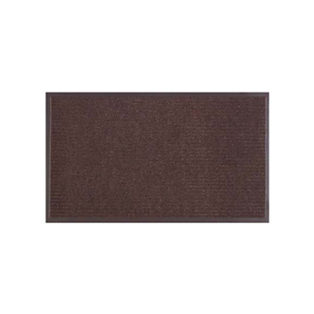 Sports Licensing Solutions 27392 Dual Rib Floor Door Mat, Chocolate Brown