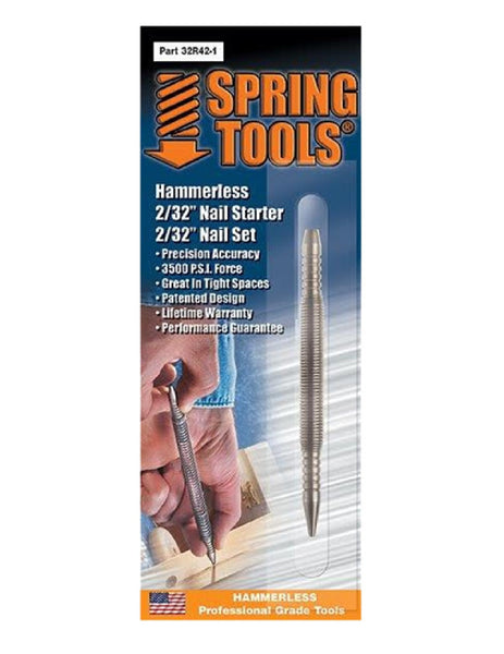 Spring Tools 32R42-1 Combination Brad & Nail Starter