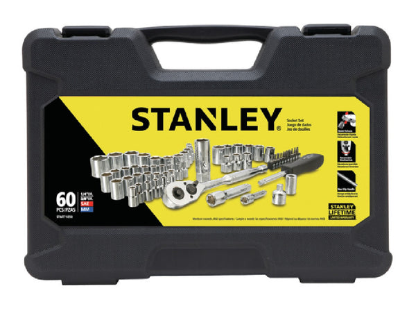 Stanley STMT71650 Mechanics Tool Set, 60 Pieces