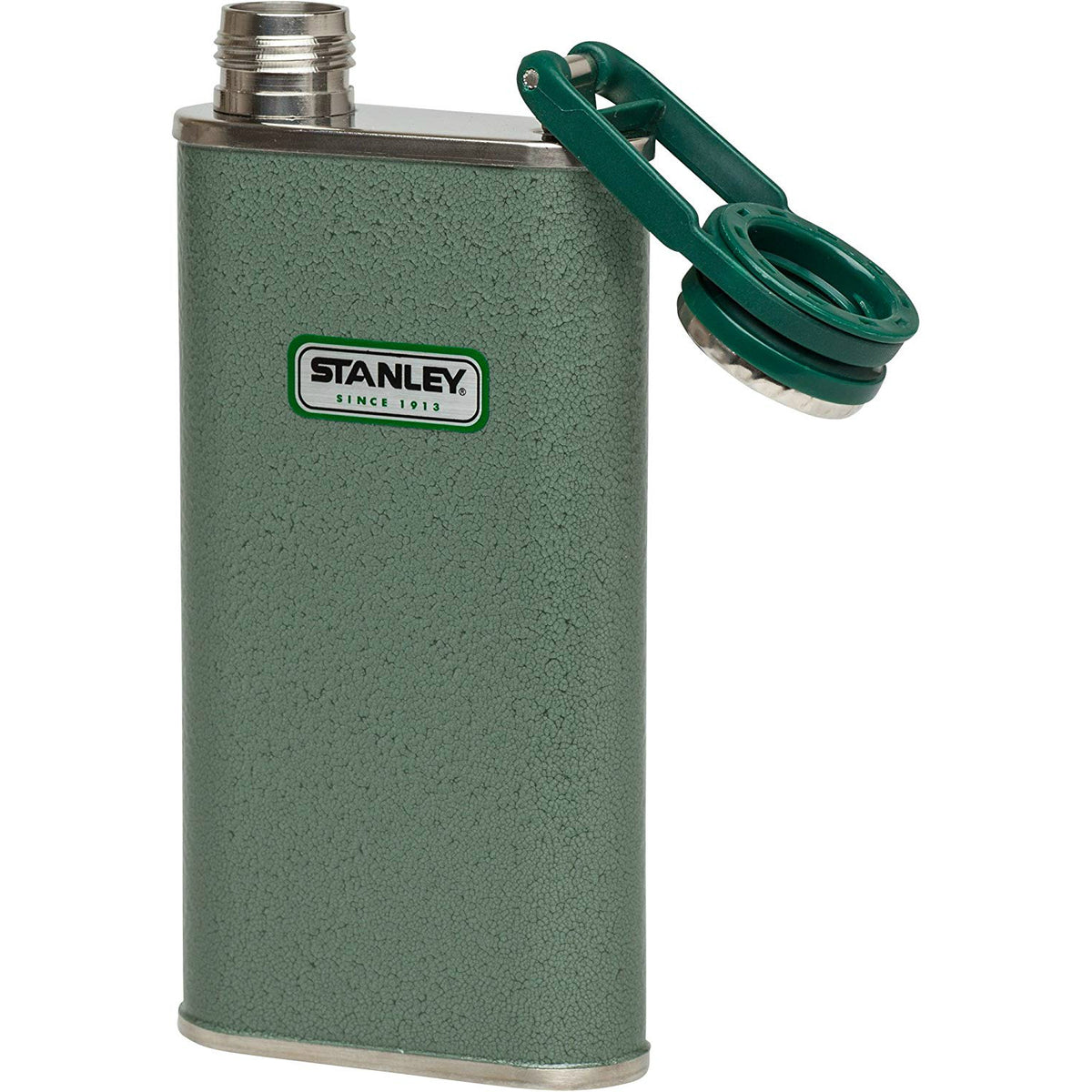 Stanley 10-00837-122 Easy Fill Wide Mouth Flask, Stainless Steel, 8 Oz.