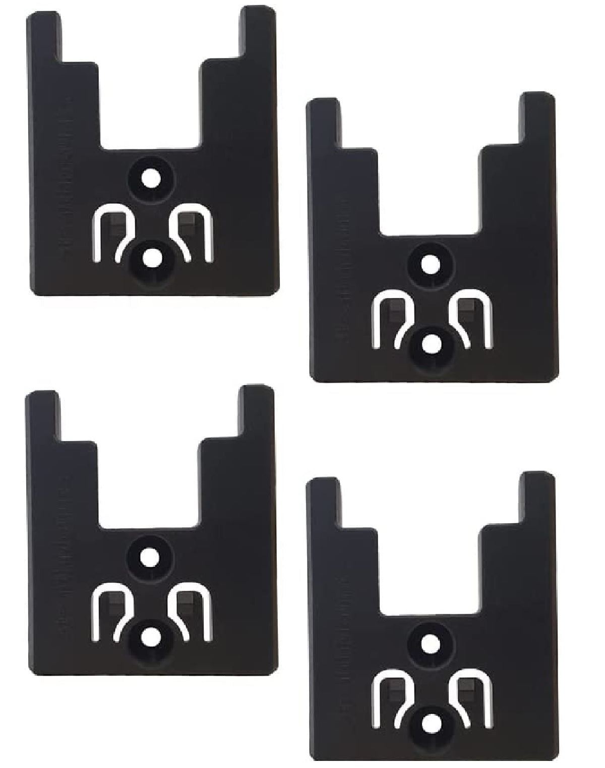 StealthMounts TM-BO18-BLK-4 Tool Mounts for Bosch 18v, Black