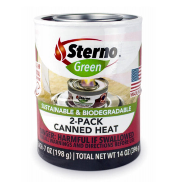 Sterno 20606 Green Canned Heat, 7 Oz