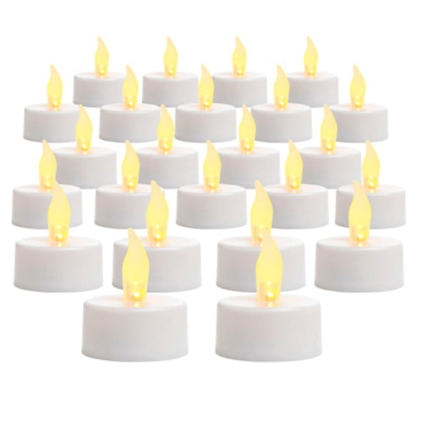 Sterno Home ENXP2401TWCB Twist Flame Tealight Candle, Plastic