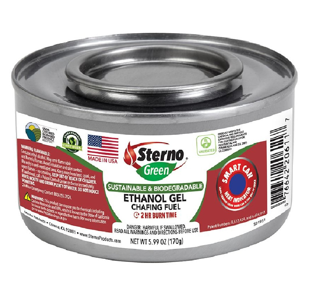 Sterno 20612 2 Hour Green Ethanol Gel