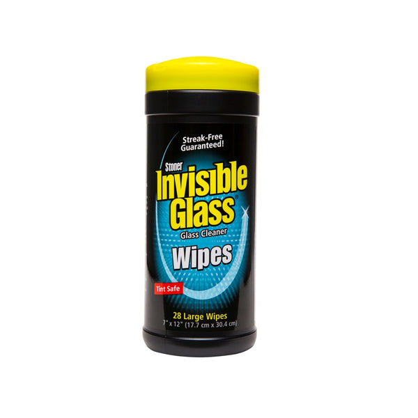Stoner 90164 Invisible Glass Wipes, 7 Inch x 12 Inch Wipe