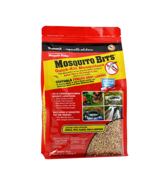 Summit 117-6 Mosquito Bits Organic Insect Killer Granules, 30.5 oz