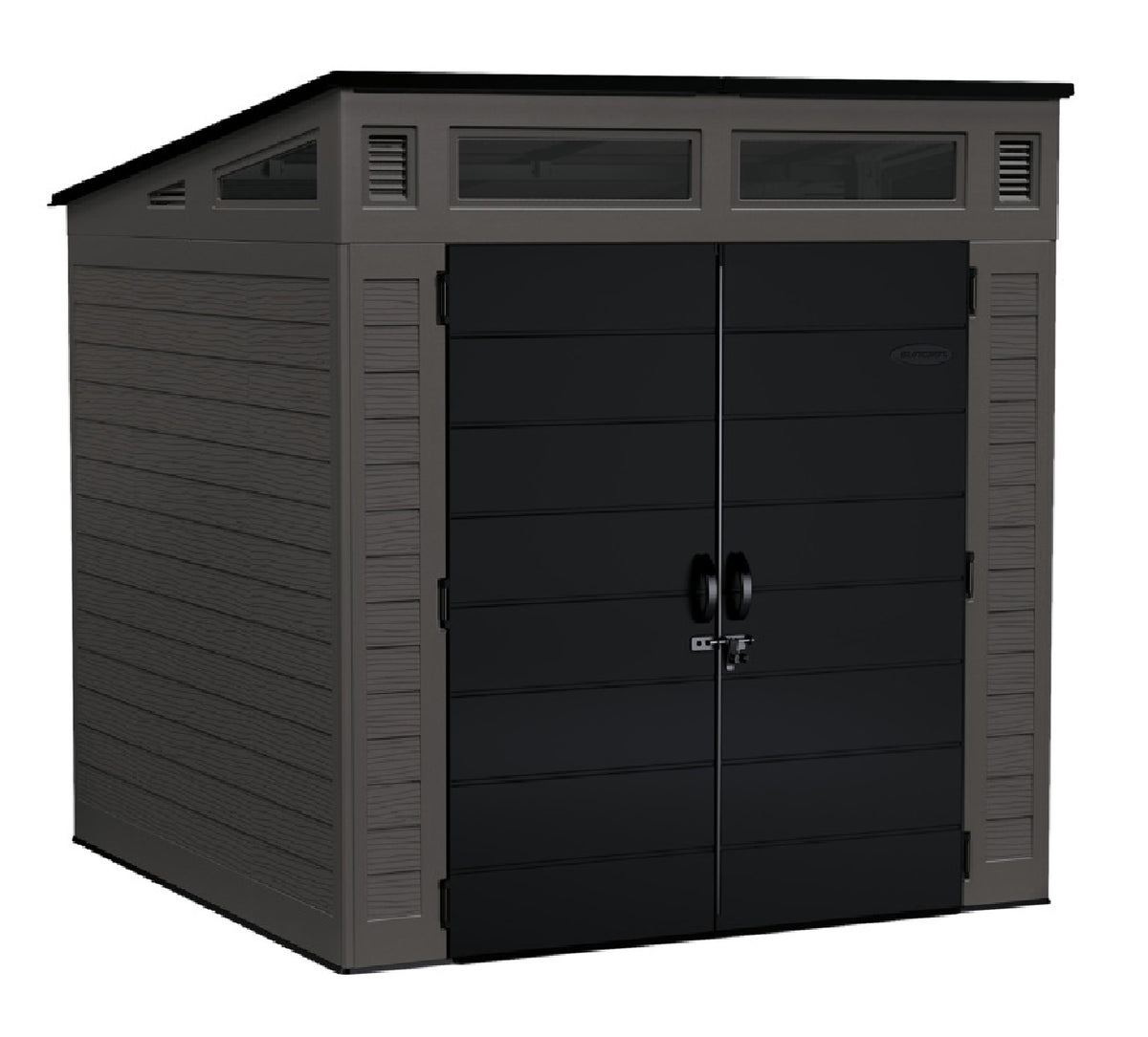 Suncast BMS7780 Modernist Storage Shed, Grey