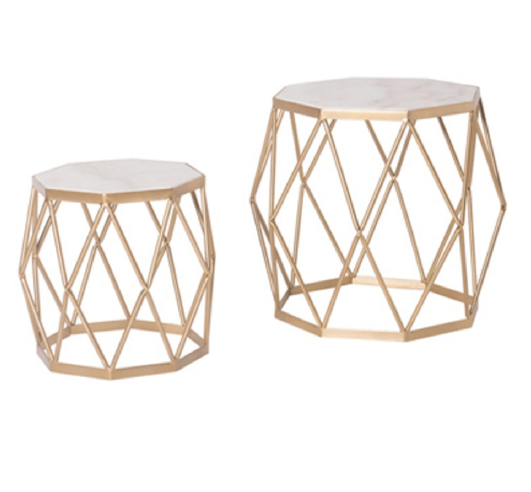 Sunjoy A414004000 Nesting Table Set, 2 Piece