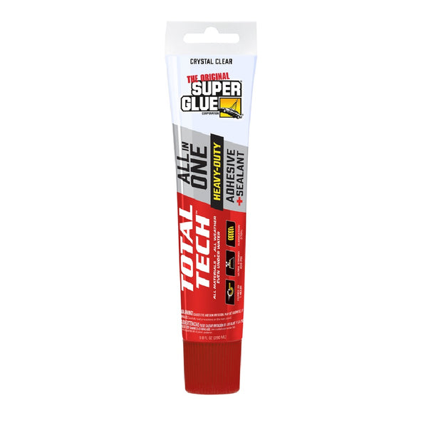 Super Glue 11711004 Total Tech Construction Adhesive Sealant, 4.2 Oz