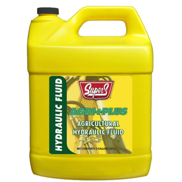 Super S SUS 199-2 Agri+Plus Agricultural Hydraulic Fluid, 2 Gallon