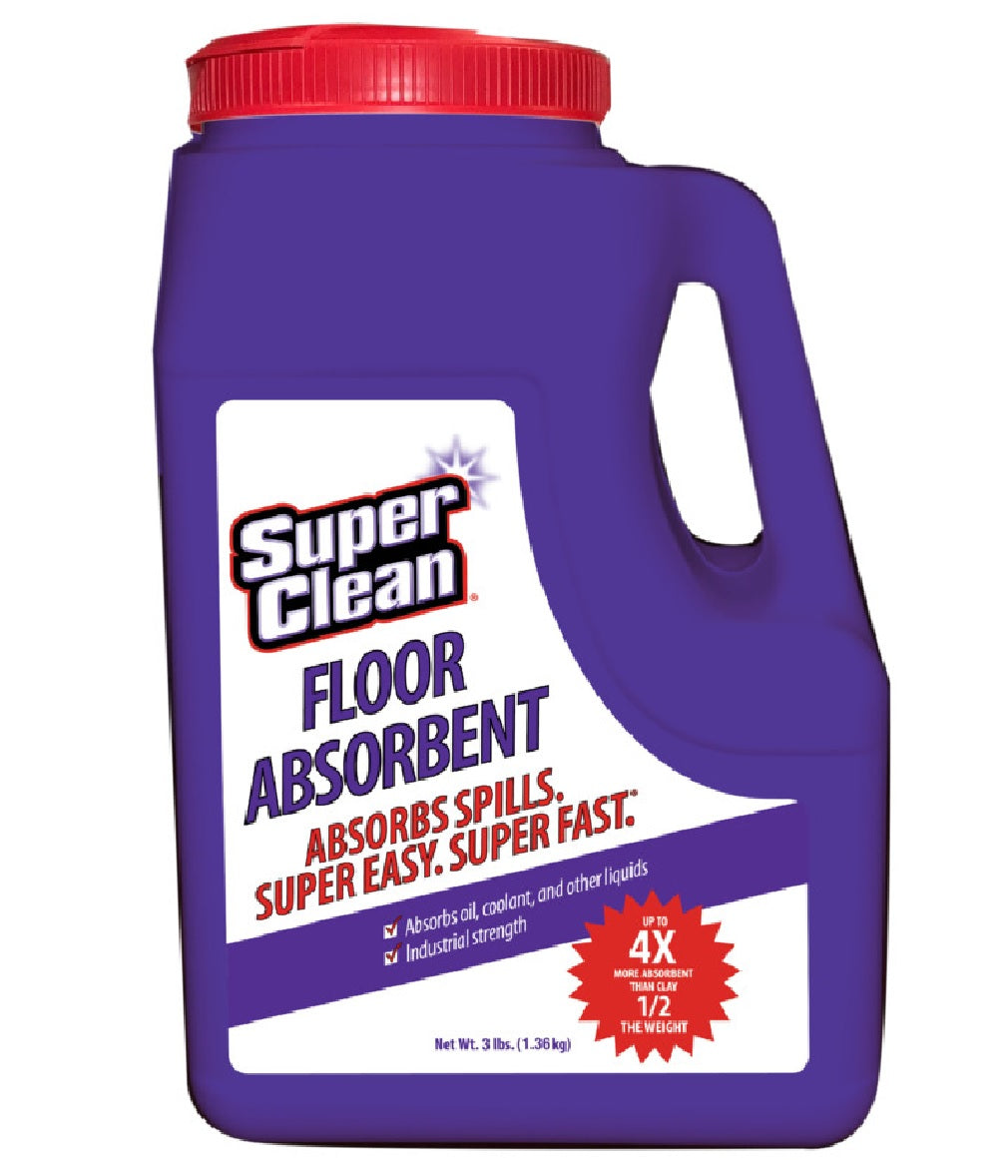 Superclean 701015 Floor Absorbent, 3 Lb