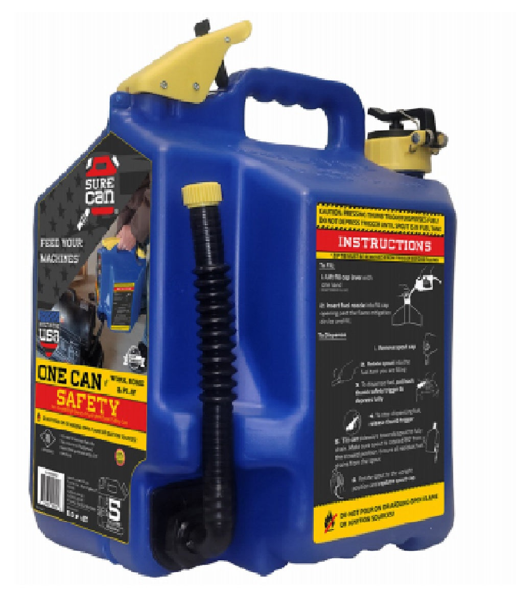 SureCan SUR5SFK2 Protable Safety Kerosene Can, 5 Gallon