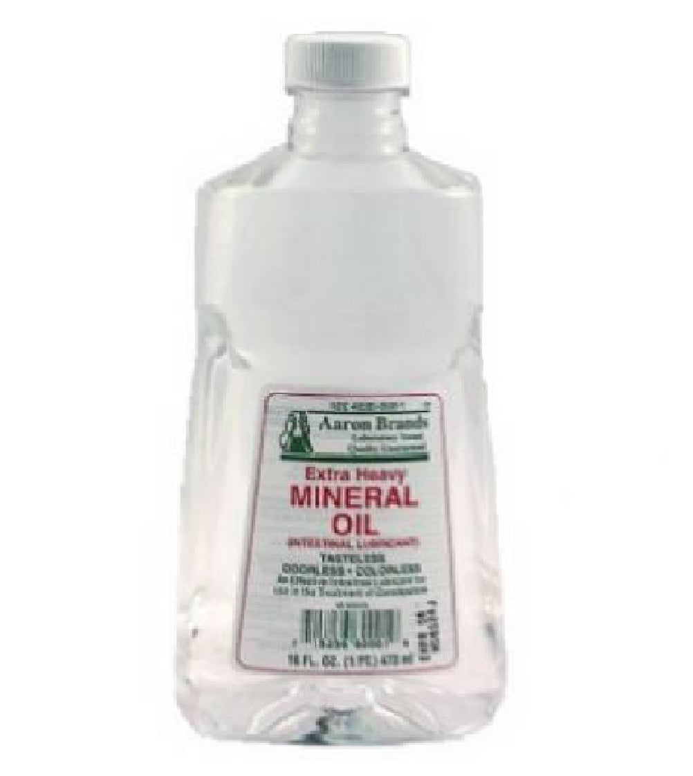 Swan MP-001 Mineral Oil U.S.P. Lubricant Laxative, Clear Bottle, 16 Ounce