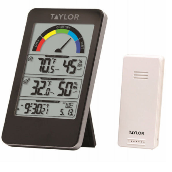 Taylor 1752 Digital Weather Station, Black