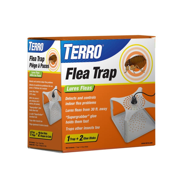 Terro T230 Refillable Flea Trap with Glue Boards