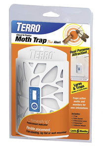 Terro T2950 Closet & Pantry Moth Trap Plus Alert, White