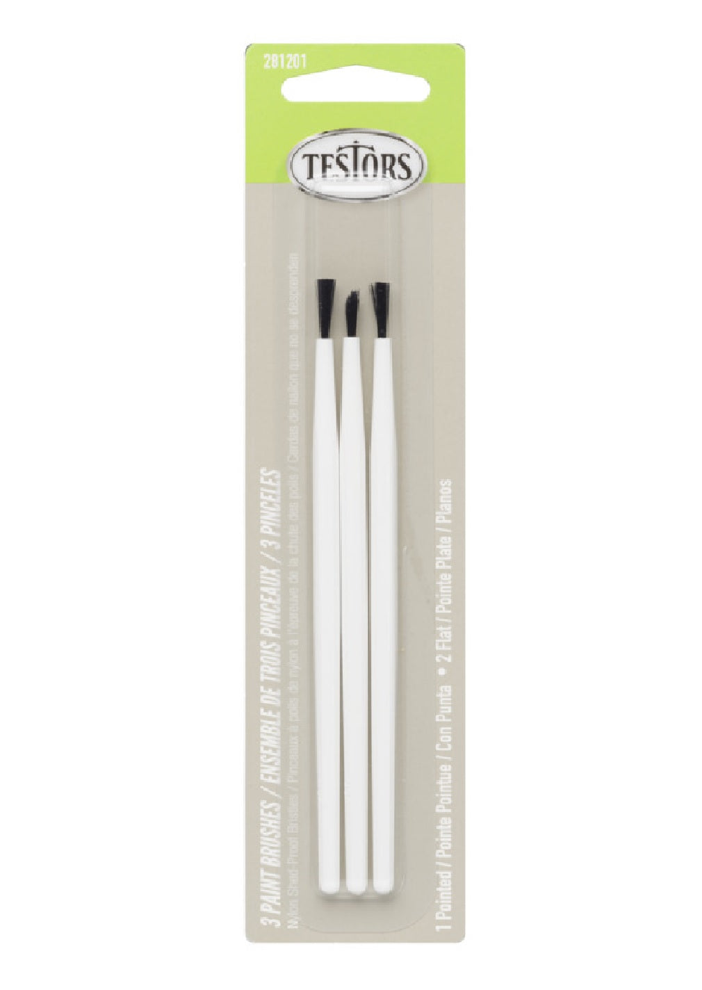 Testor 281201 Paint Brush Set