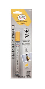 Testors 215156 American Accents Decorative Paint Pen, Buttercup