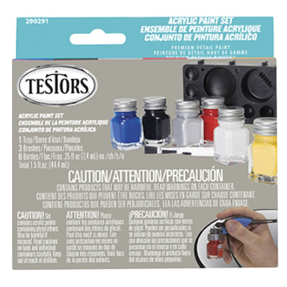 Testors 290291 Acrylic Paint Sets – Toolbox Supply