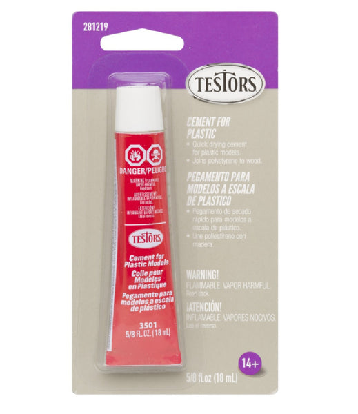 Testors 281219 Cement Adhesives, Liquid
