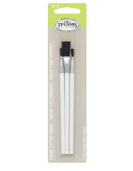 Testors 281178 Economy Brush Assortment, Gray