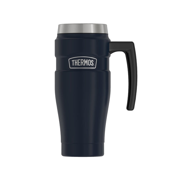 Thermos SK1000MDB4 Insulated Travel Mug, Midnight Blue, 16 oz