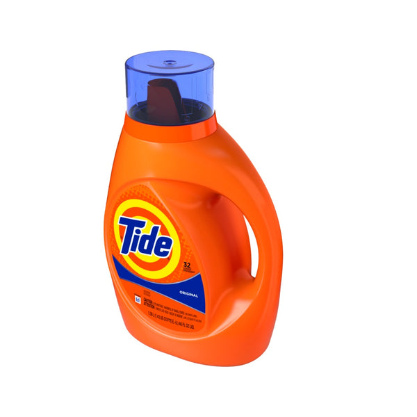 Tide 04182 Free & Gentle Liquid Laundry Detergent, 46 Oz