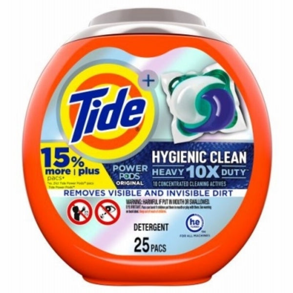 Tide 02430 Hygienic Clean Heavy 10x Duty Laundry Detergent