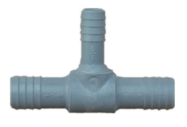 Tigre 1401-020BC Pipe Fitting Insert Tee, Plastic, 2 Inch