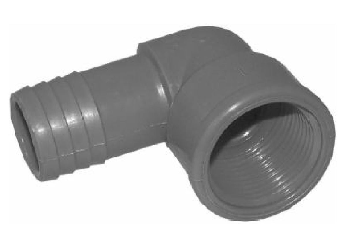 Tigre 1407-010BC Pipe Fitting Poly FPT Insert Elbow, 1 Inch