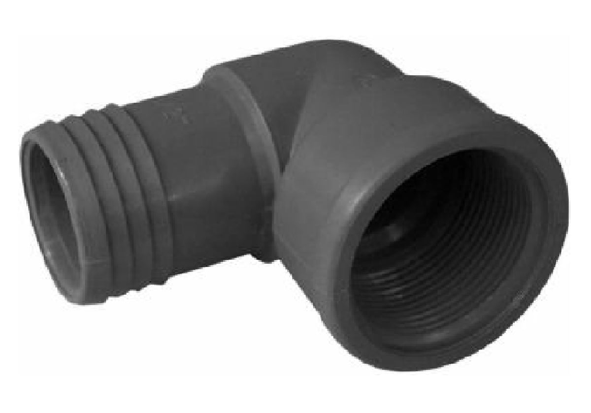 Tigre 1407-015BC Pipe Fitting Poly FPT Insert Elbow, 1-1/2 Inch