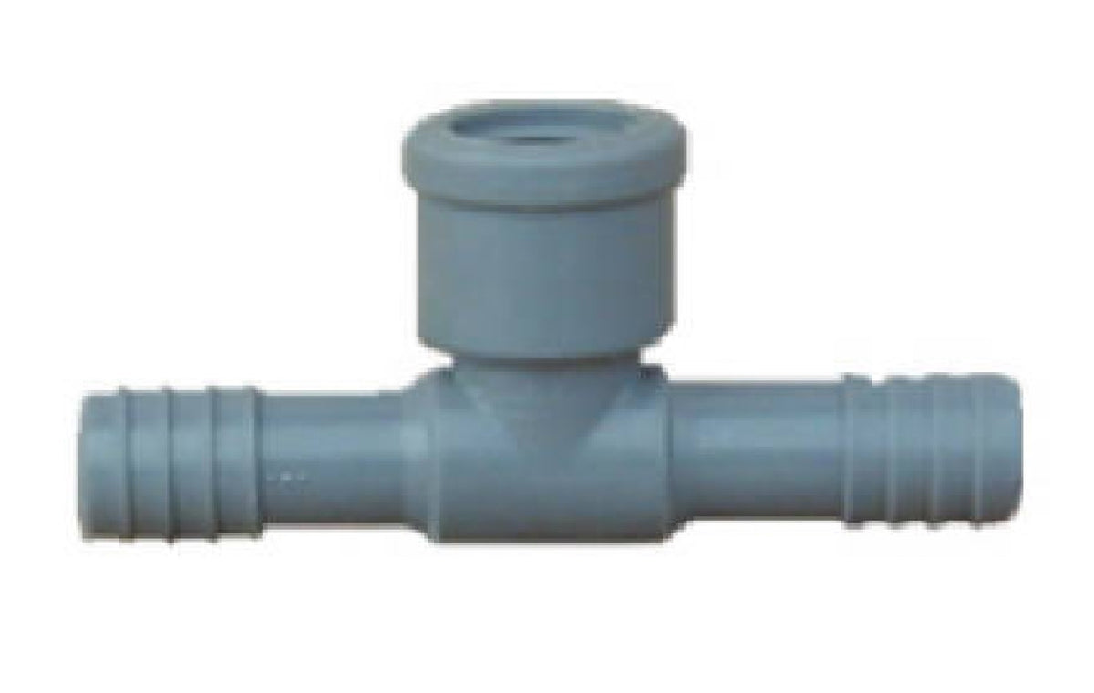 Tigre 1402-005BC Pipe Fitting Poly FPT Insert Tee, 1/2 Inch