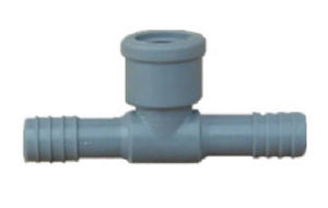 Tigre 1402-005BC Pipe Fitting Poly FPT Insert Tee, 1/2 Inch