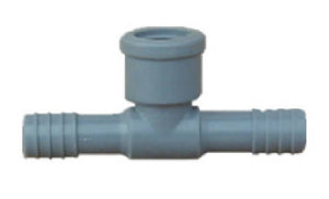 Tigre 1402-012BC Poly Female Pipe Thread Insert Tee, 1-1/4 Inch