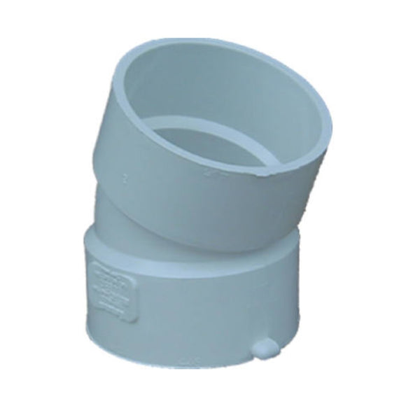Tigre 36-668 Sewer & Drain 22-1/2 Degree Elbow, 4 Inch