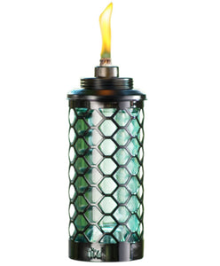 Tiki 1117101 Honeycomb Garden Torch, Blue