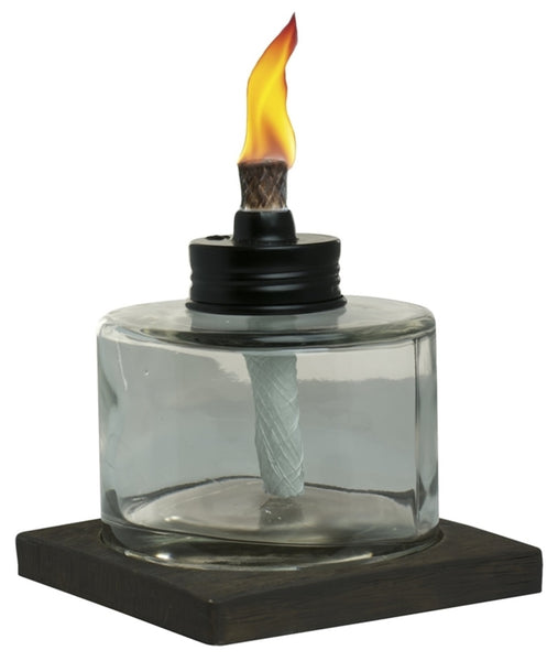 Tiki 1117025 Votive Table Torch, Glass